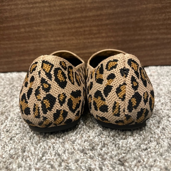 Bella Vita Tan and Black Leopard Print Flats - Picture 3 of 5